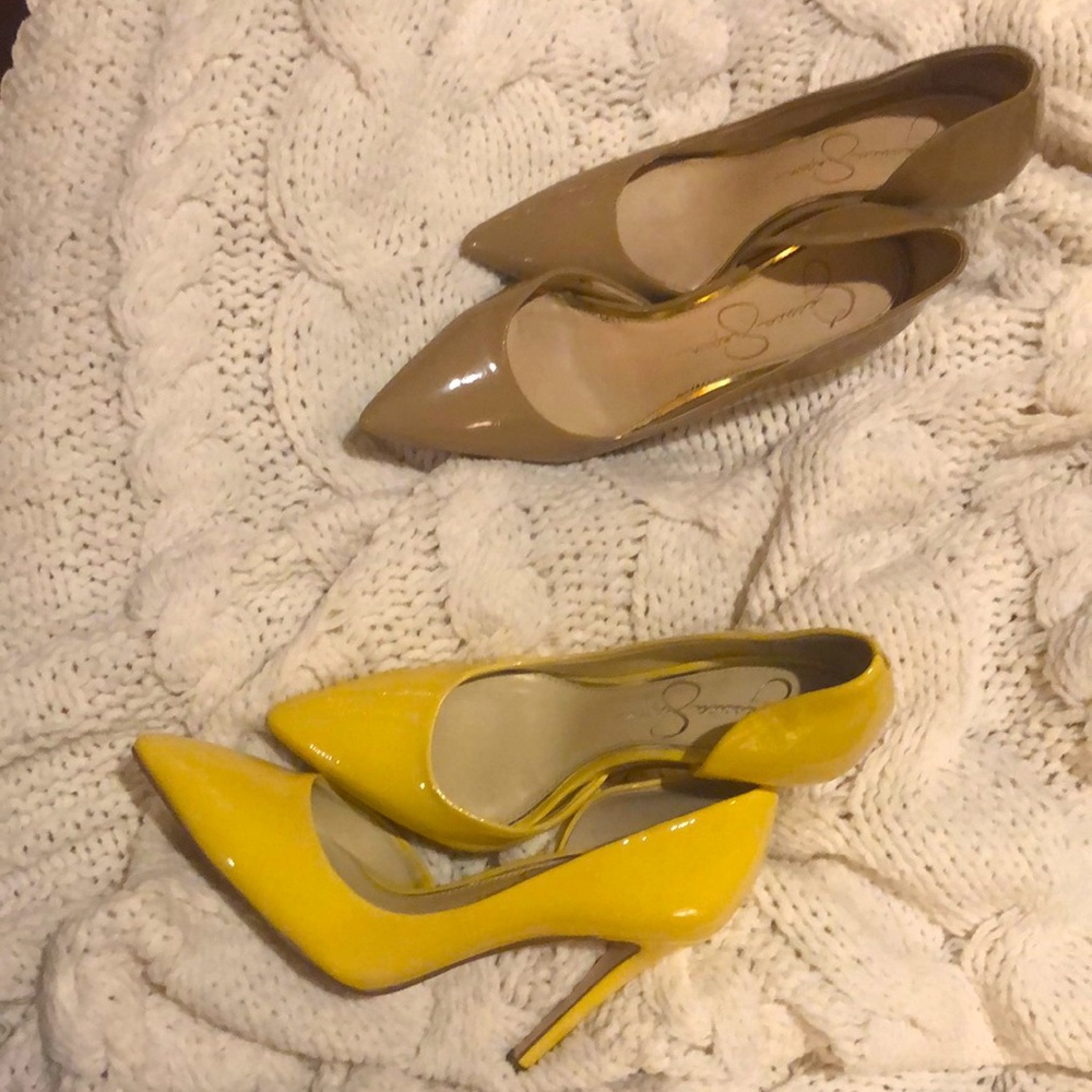 2 Pairs Jessica Simpson Stiletto Pumps